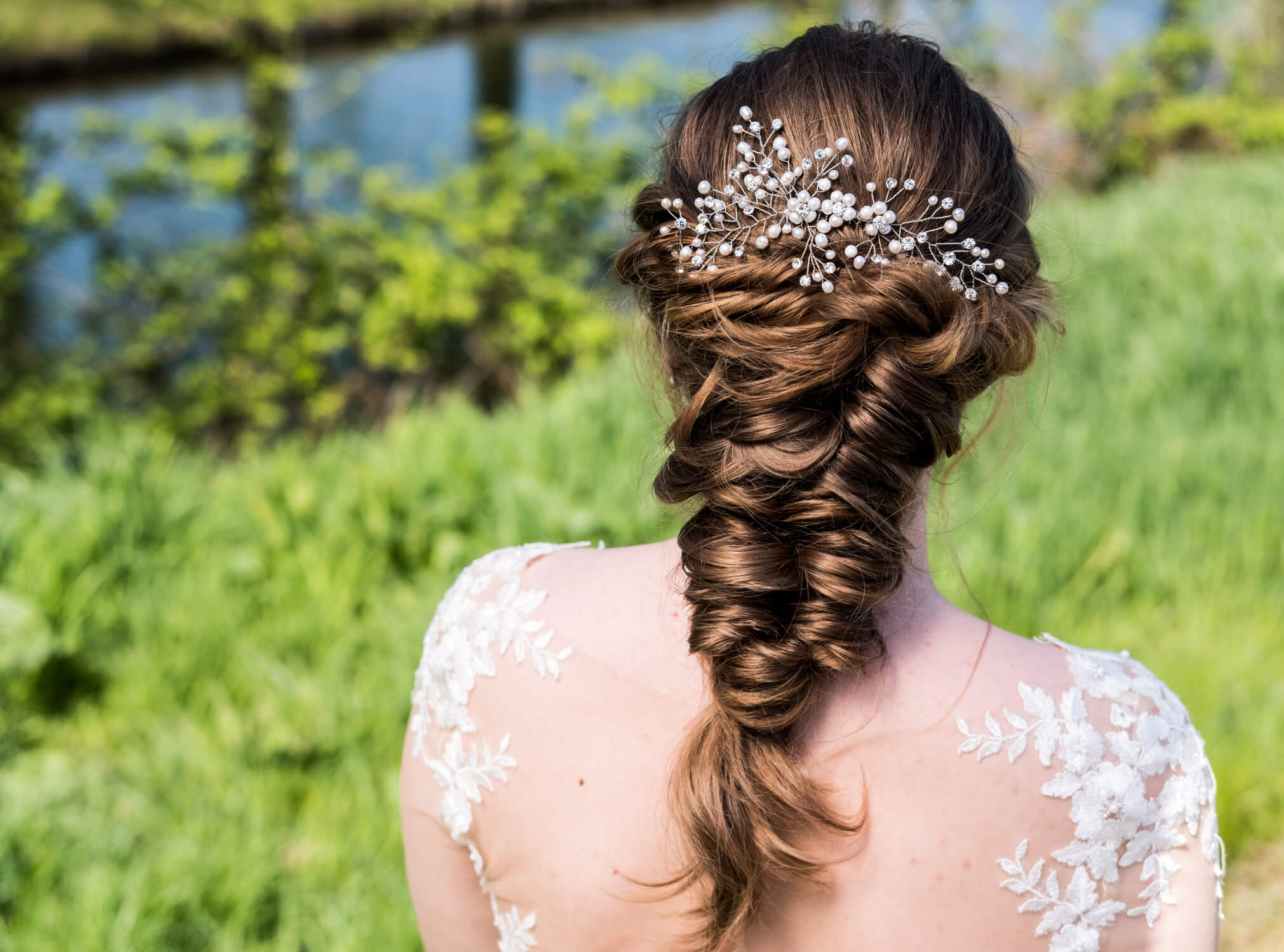 Gemoedsrust Sociologie barricade Haaraccessoire met parels en kristal voor jouw bruiloft
