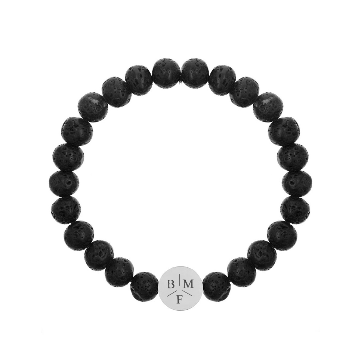 Heren armband 3 initialen 