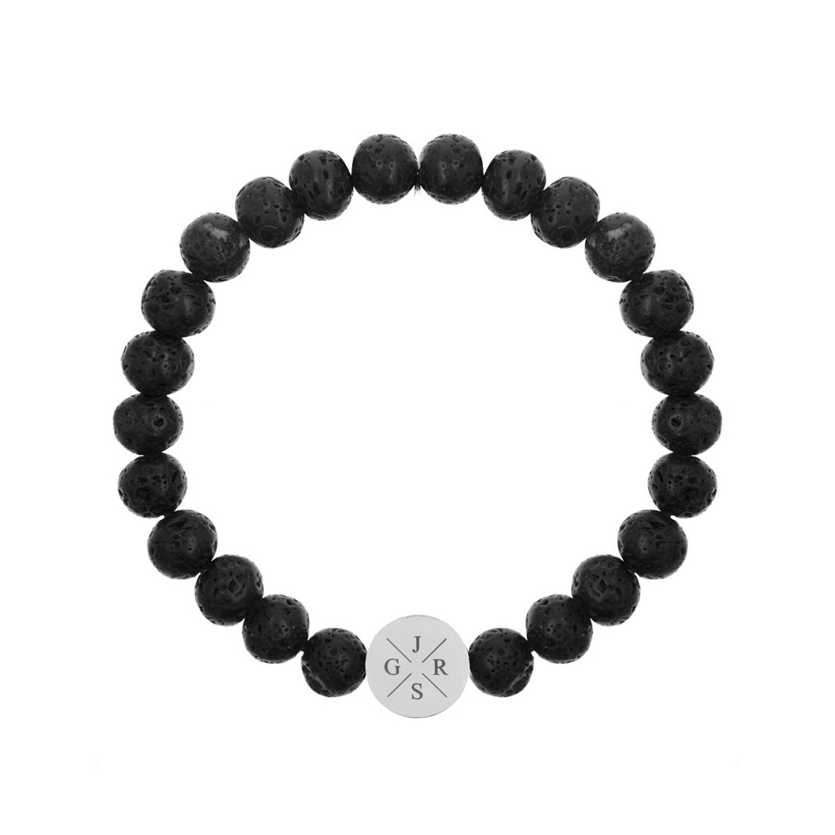 Heren armband 4 initialen