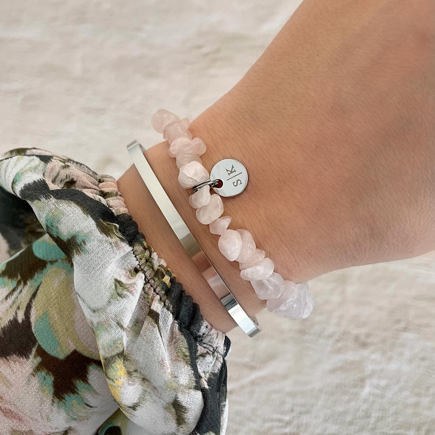 Zilveren goldplated armband vlinder voor dames | -NL