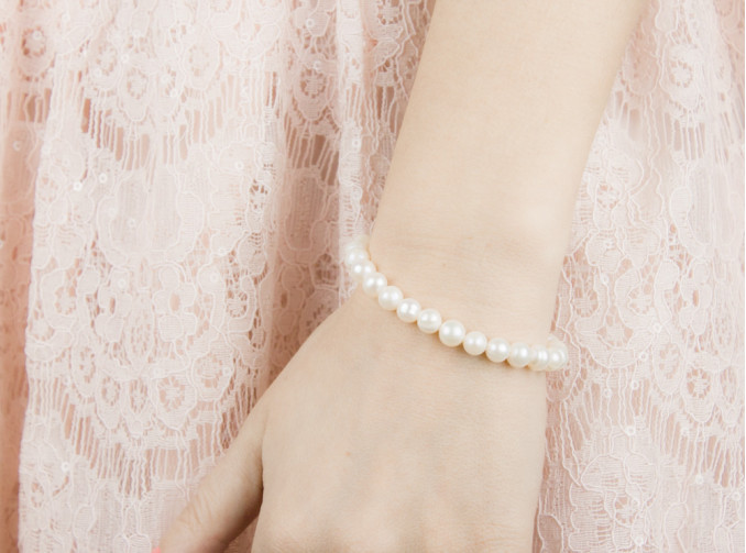Pearl Armband Goud Kleurig
