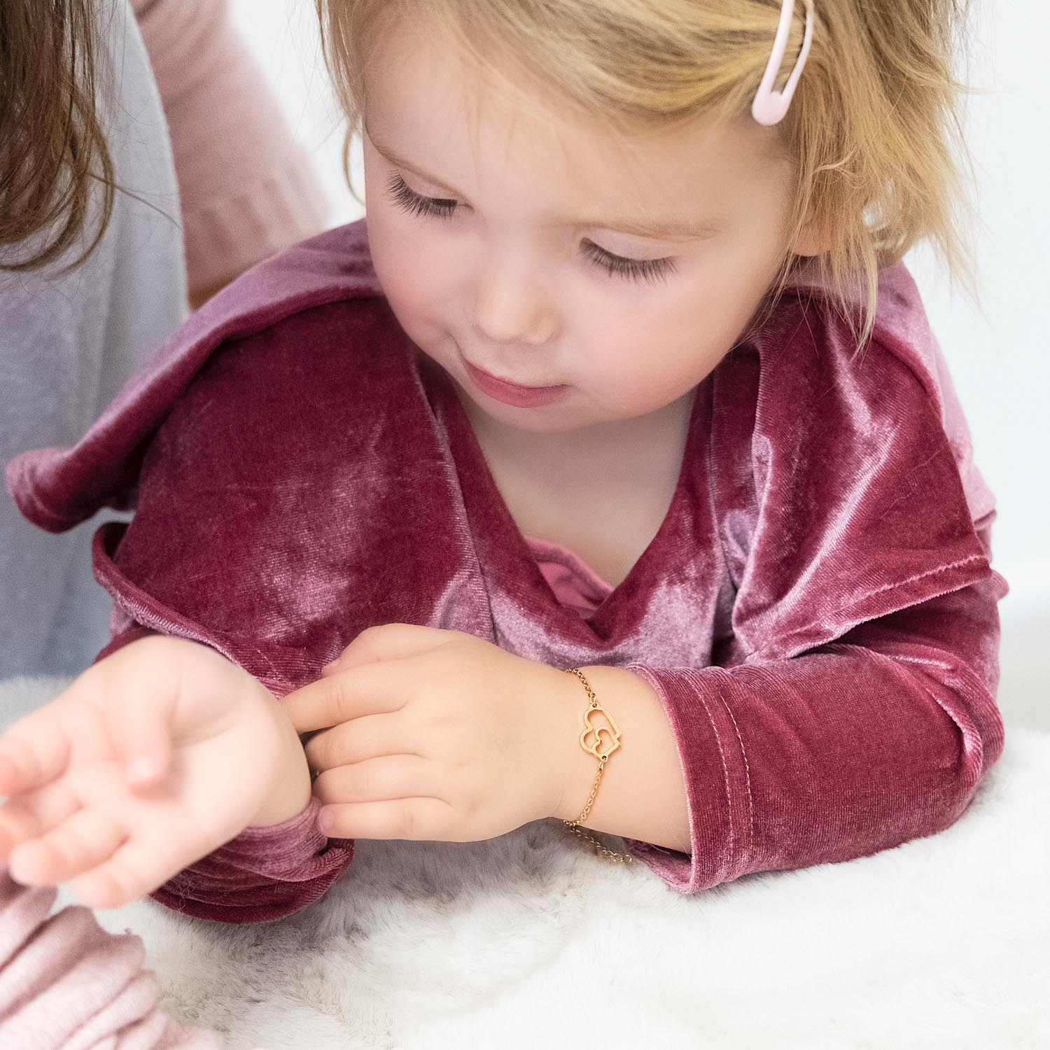 Leuke moeder en dochter armband om te delen samen