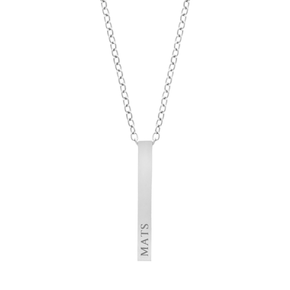 Heren ketting met naam