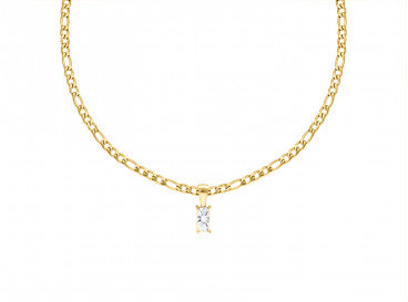 special gift necklace goudkleurig