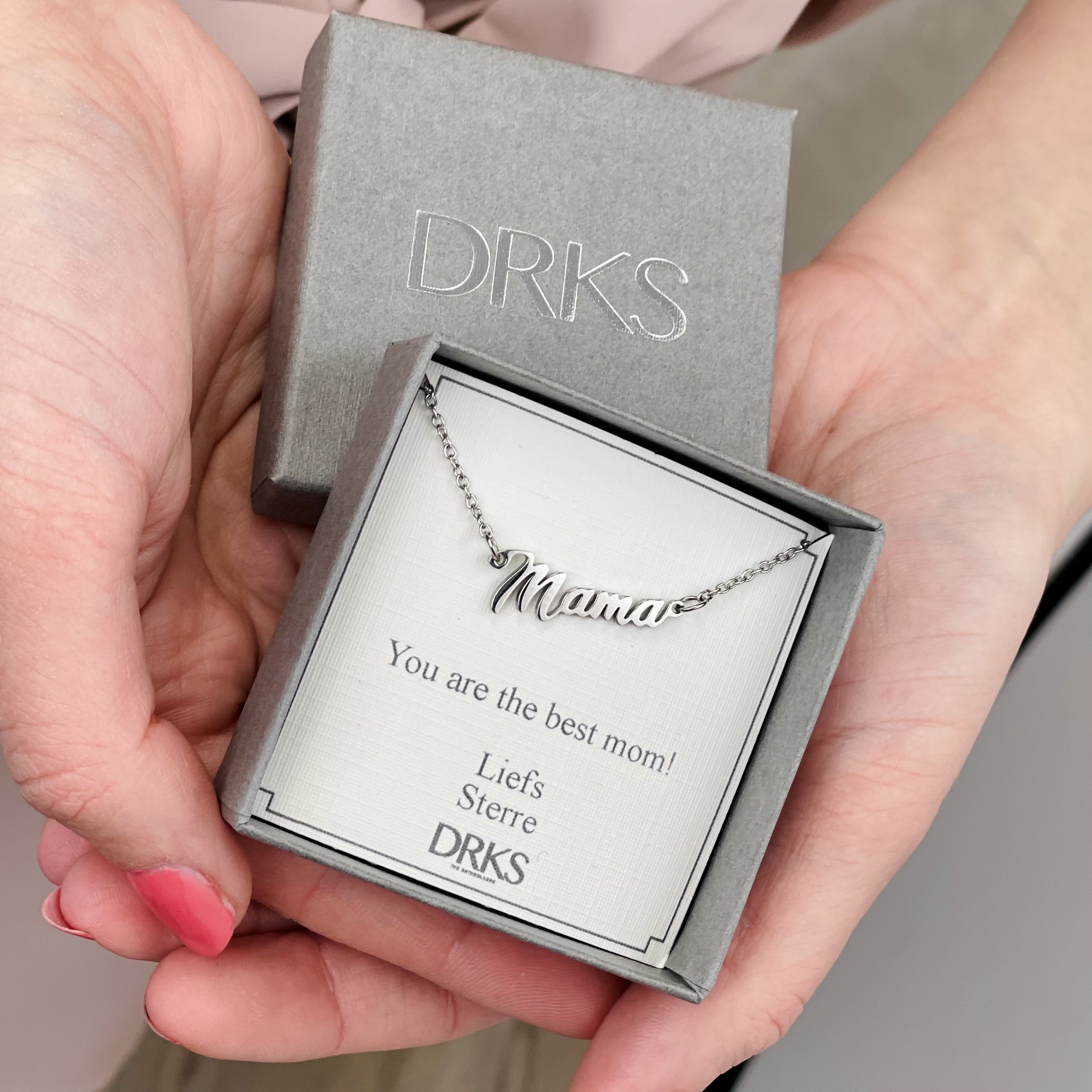 1 Stuk Moederdag Gift Mama Ketting Vrouwen Moeder Ketting Sieraden