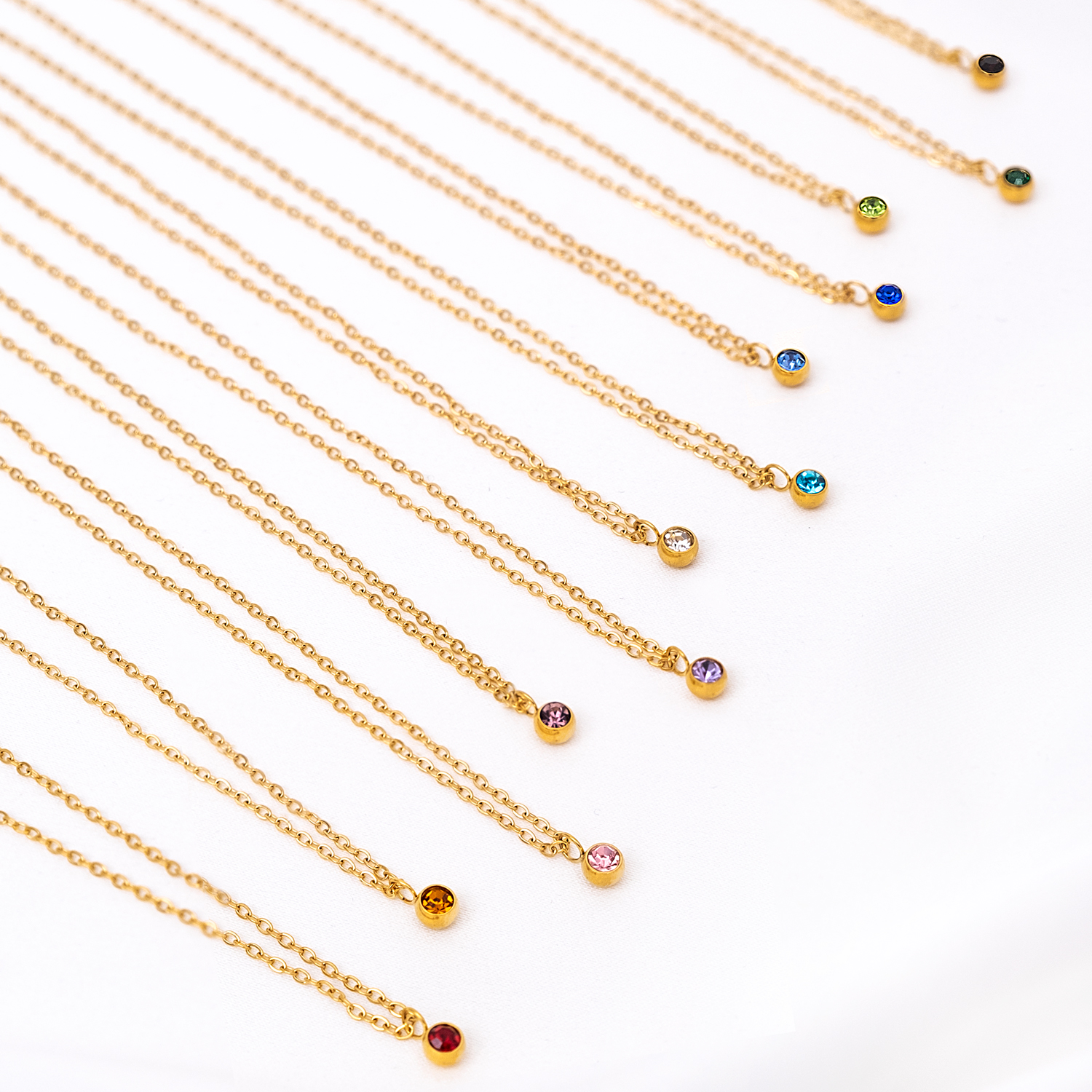 LAVUMO Ketting Dames Zilver 925 Dubbele Hart Roos Bloem Ketting Dames Geboortesteen Kettingen Moederdag Verjaardag Valentijnsdag Kerst Sieraden Cadeaus voor Vrouwen Mama Vriendin (Zilver-03-maart