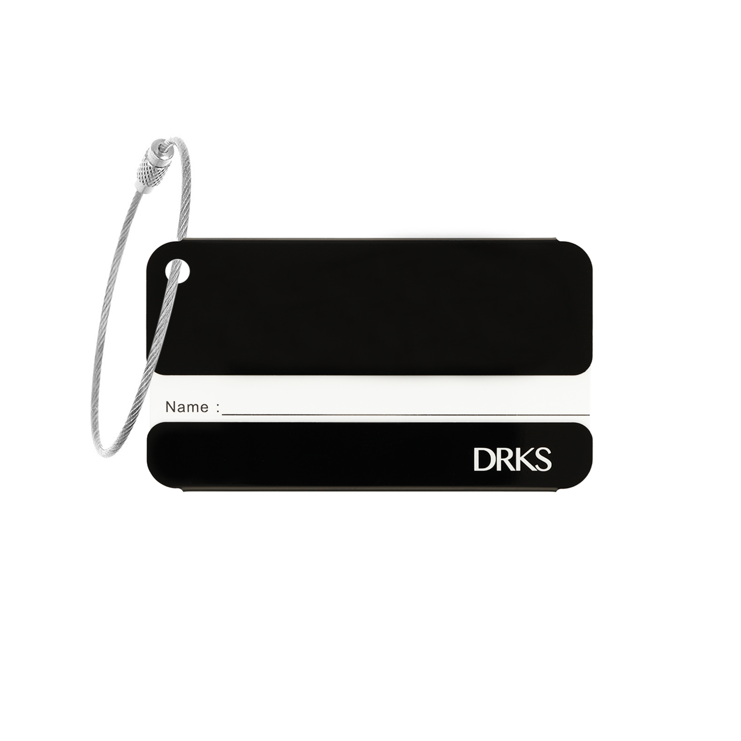 Kofferlabel Mr. & Mrs. zwart Shop nu DRKS.nl