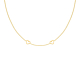 Ketting met 2 hartjes