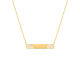 Bar ketting met vingerafdrukken
