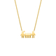 Ketting man vrouw en drie kinderen