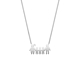 Ketting met man vrouw en drie kinderen