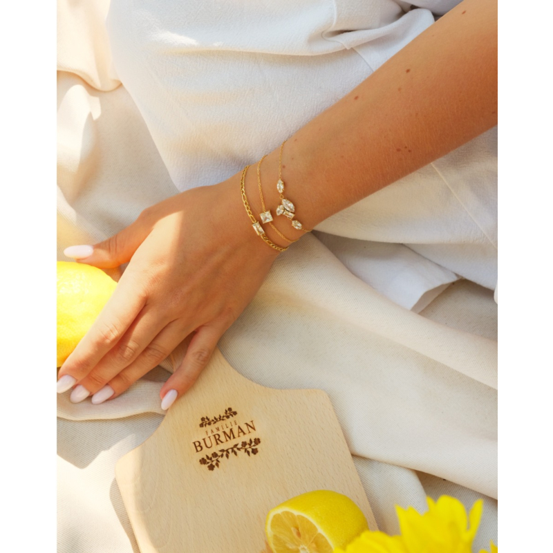 Special gift bracelet goldplated