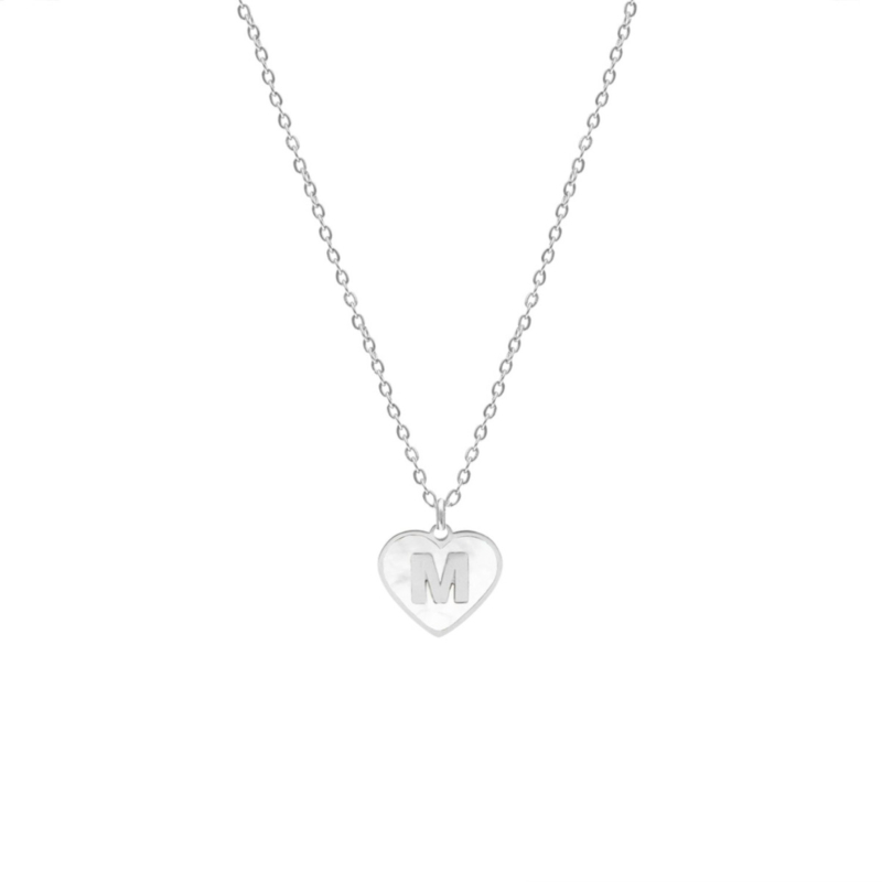 Letter ketting luxury heart