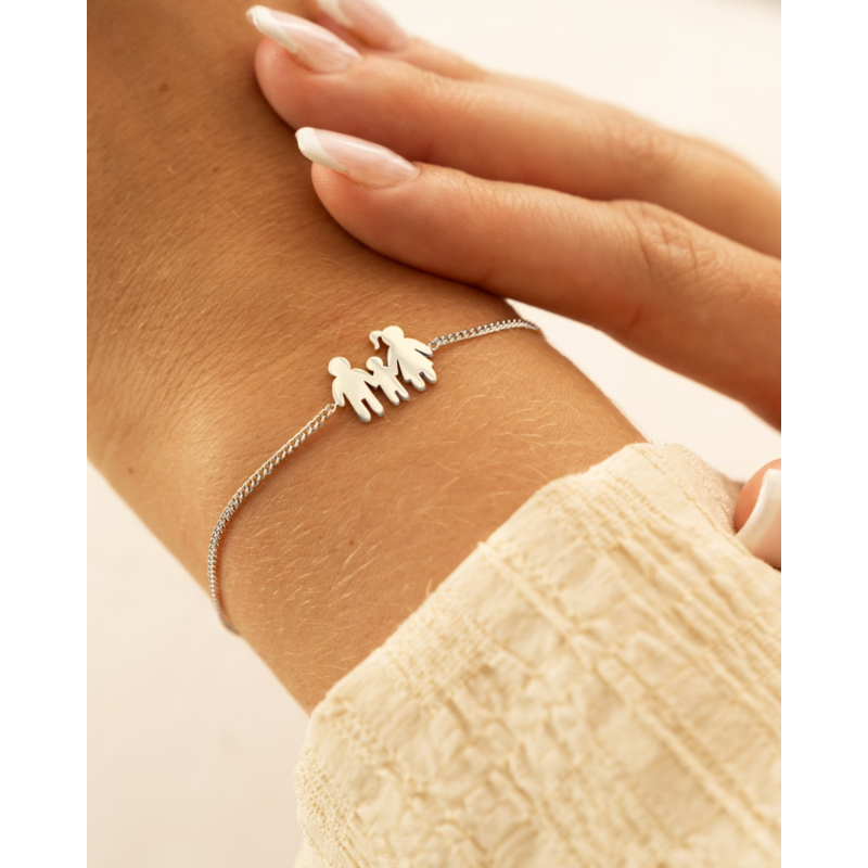 Armband man vrouw en kind