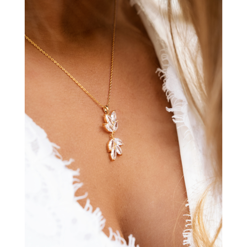 Luxe ketting goudkleurig