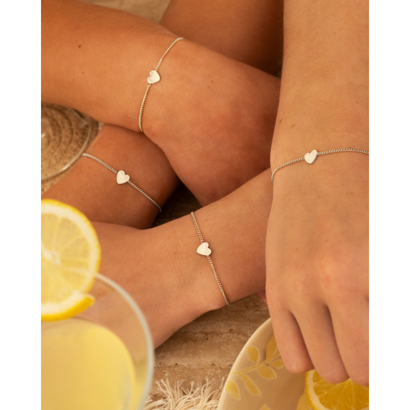 Moeder & dochter armband heart