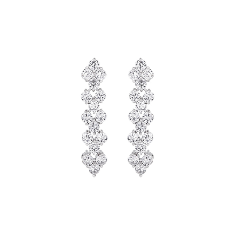 Crystal Elegance Oorbellen
