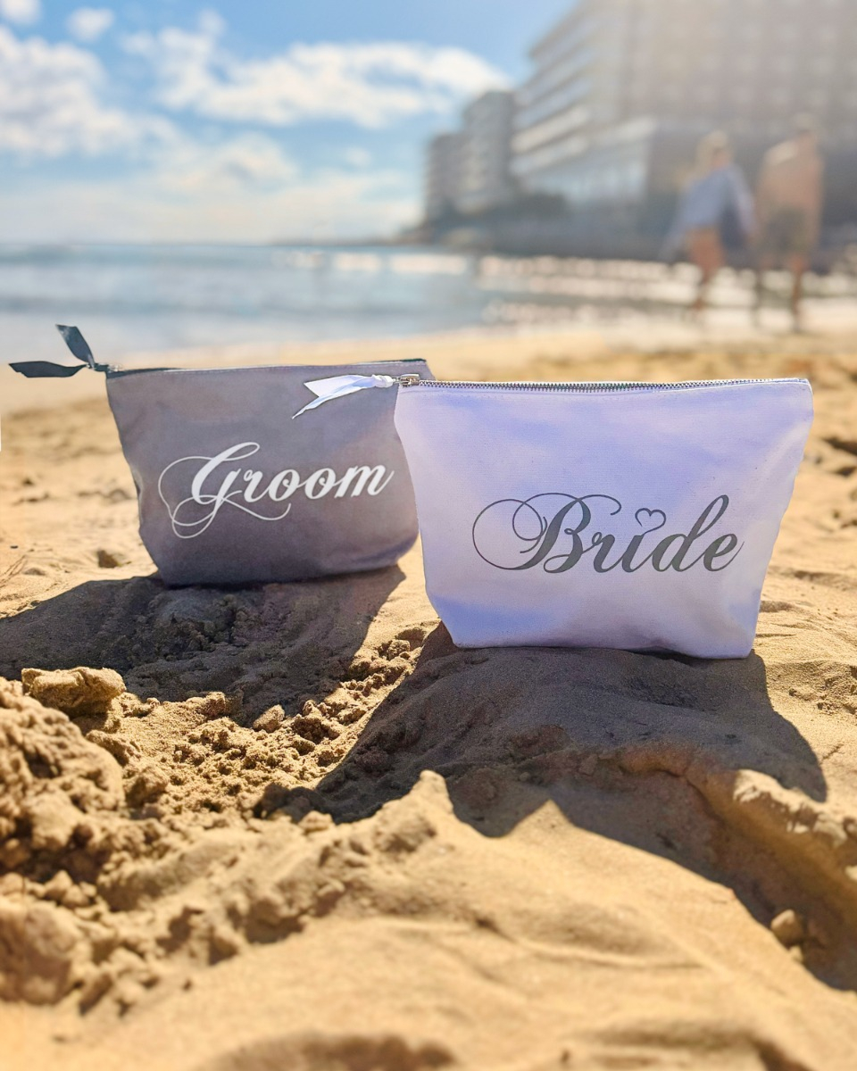 Groom & bride toilettas