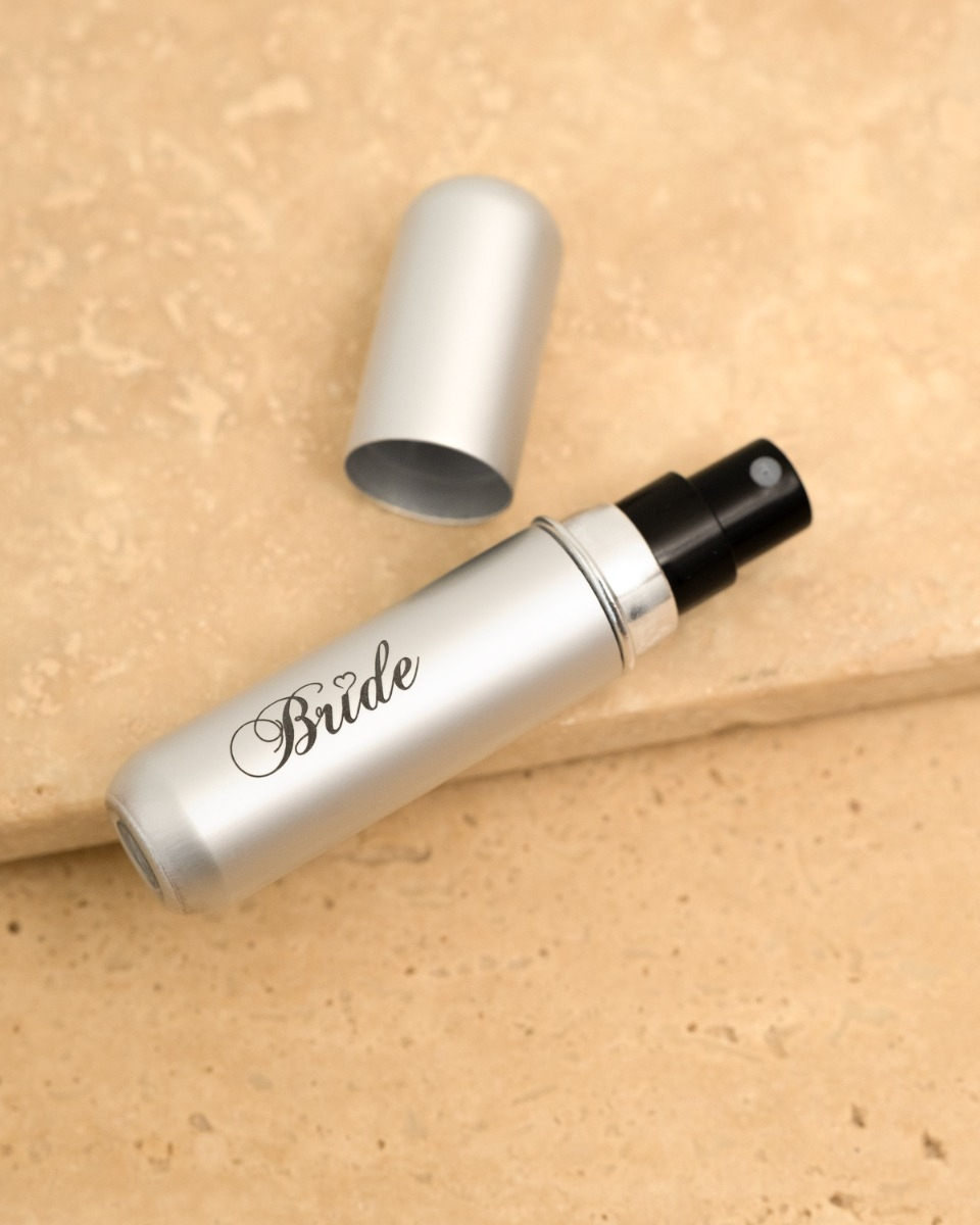 zilveren bride parfumverstuiver