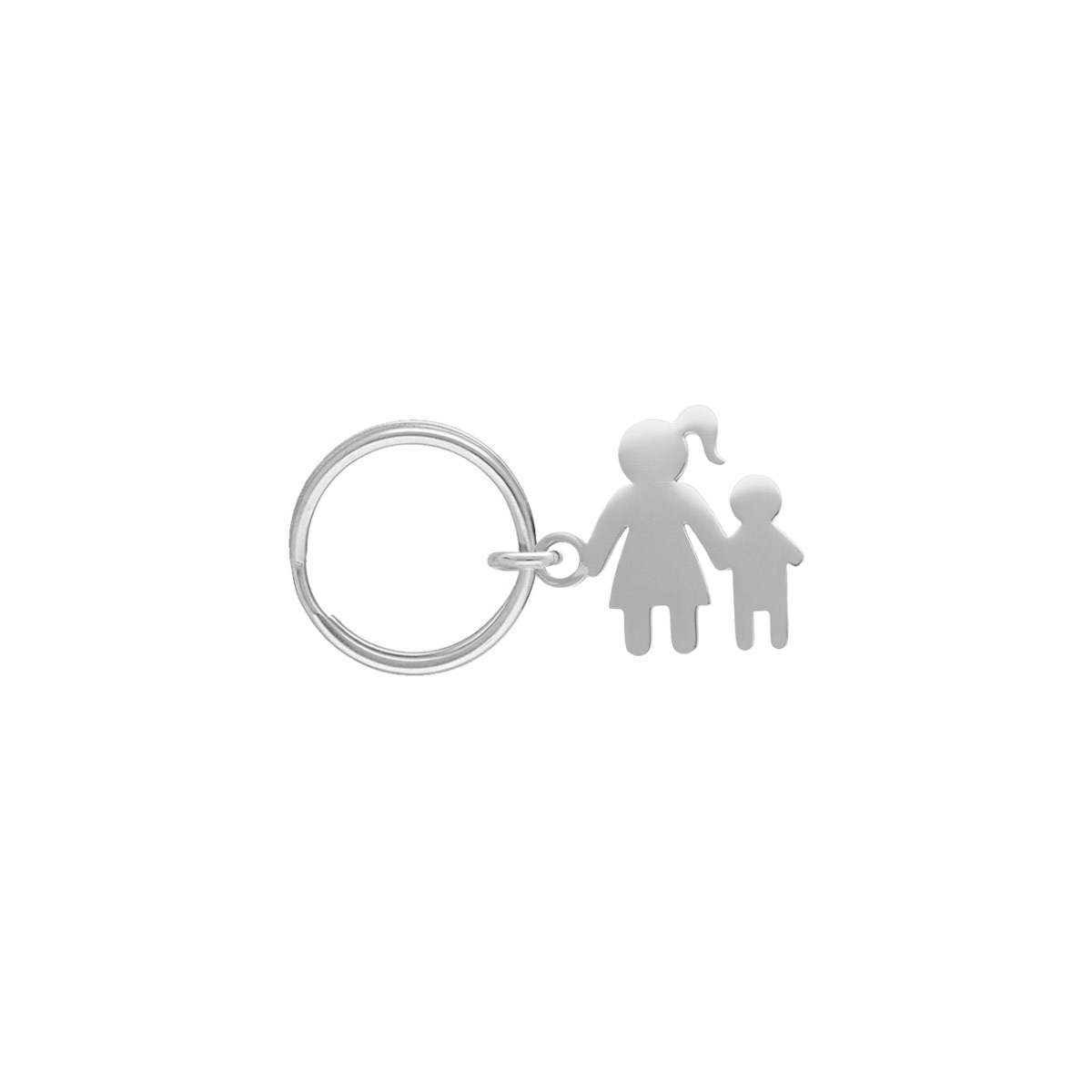 Sleutelhanger moeder en kind