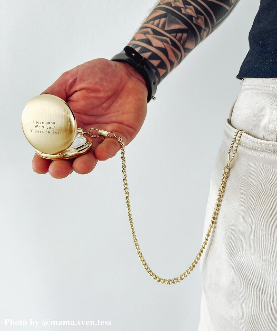 Graveerbare Pocket Watch