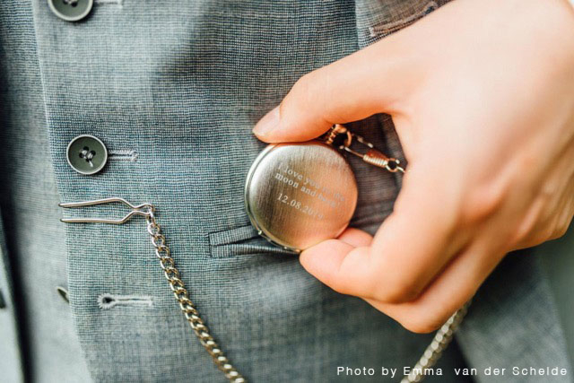 Mooie pocketwatch om cadeau te geven aan jouw geliefde