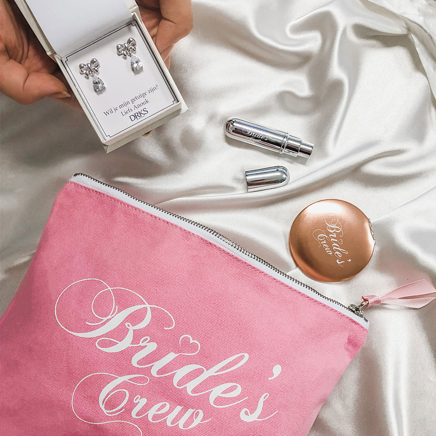 Leuke set voor de bruidsmeisjes voor een complete look