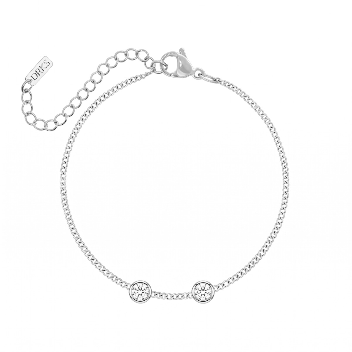 Loved ones armband 2 steentjes