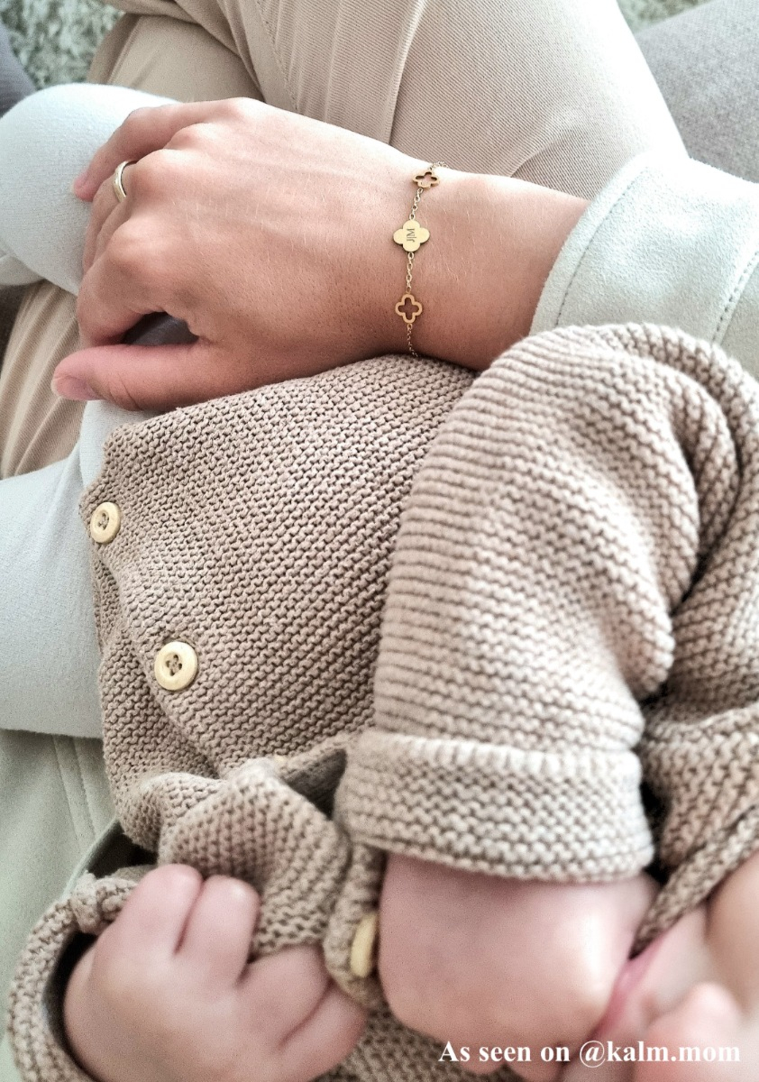 Influencer met graveerbare armband