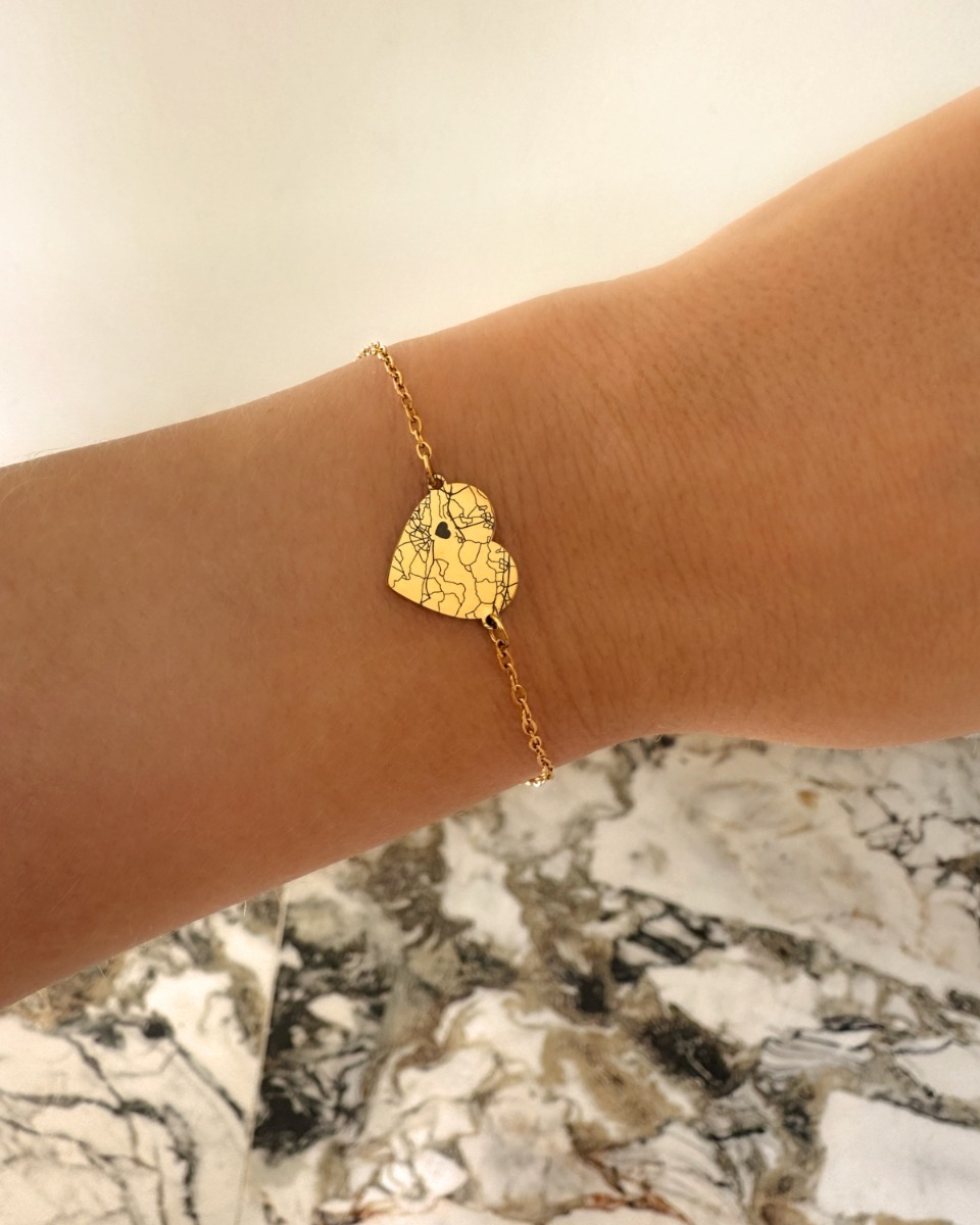 Hartjes armband where we met