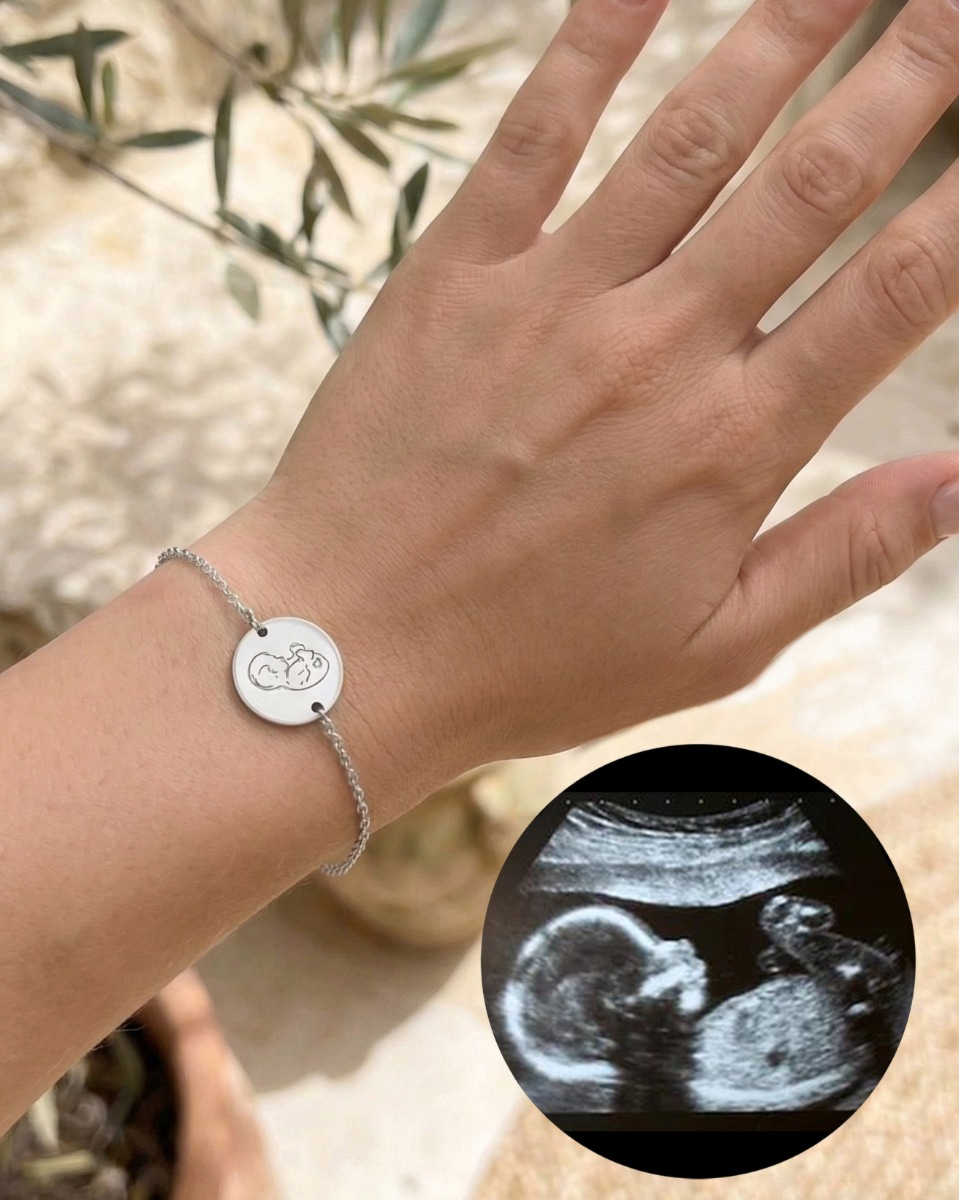 Zilveren armband echo voorbeeld