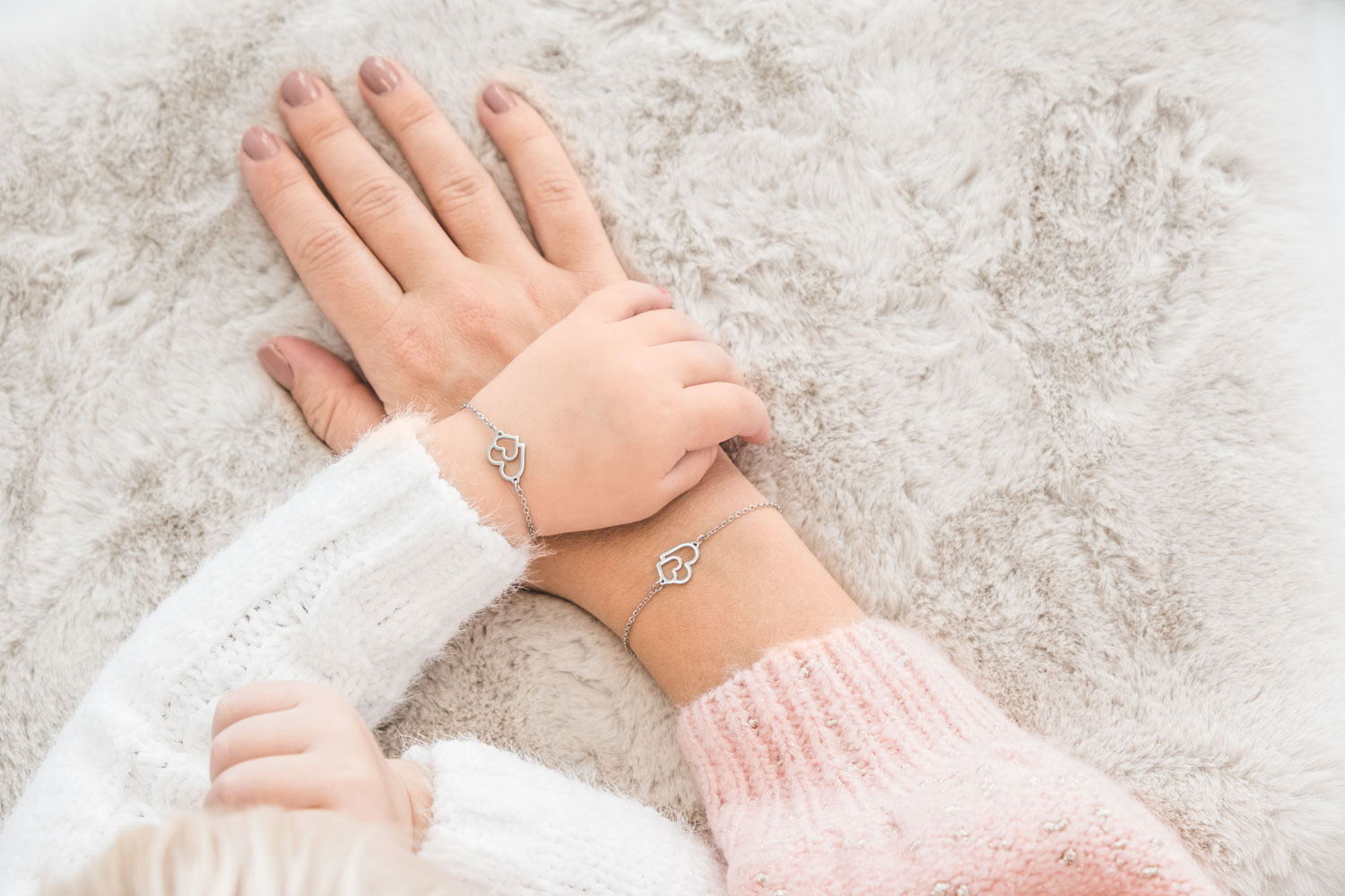 Zilveren steel armbandjes combineren