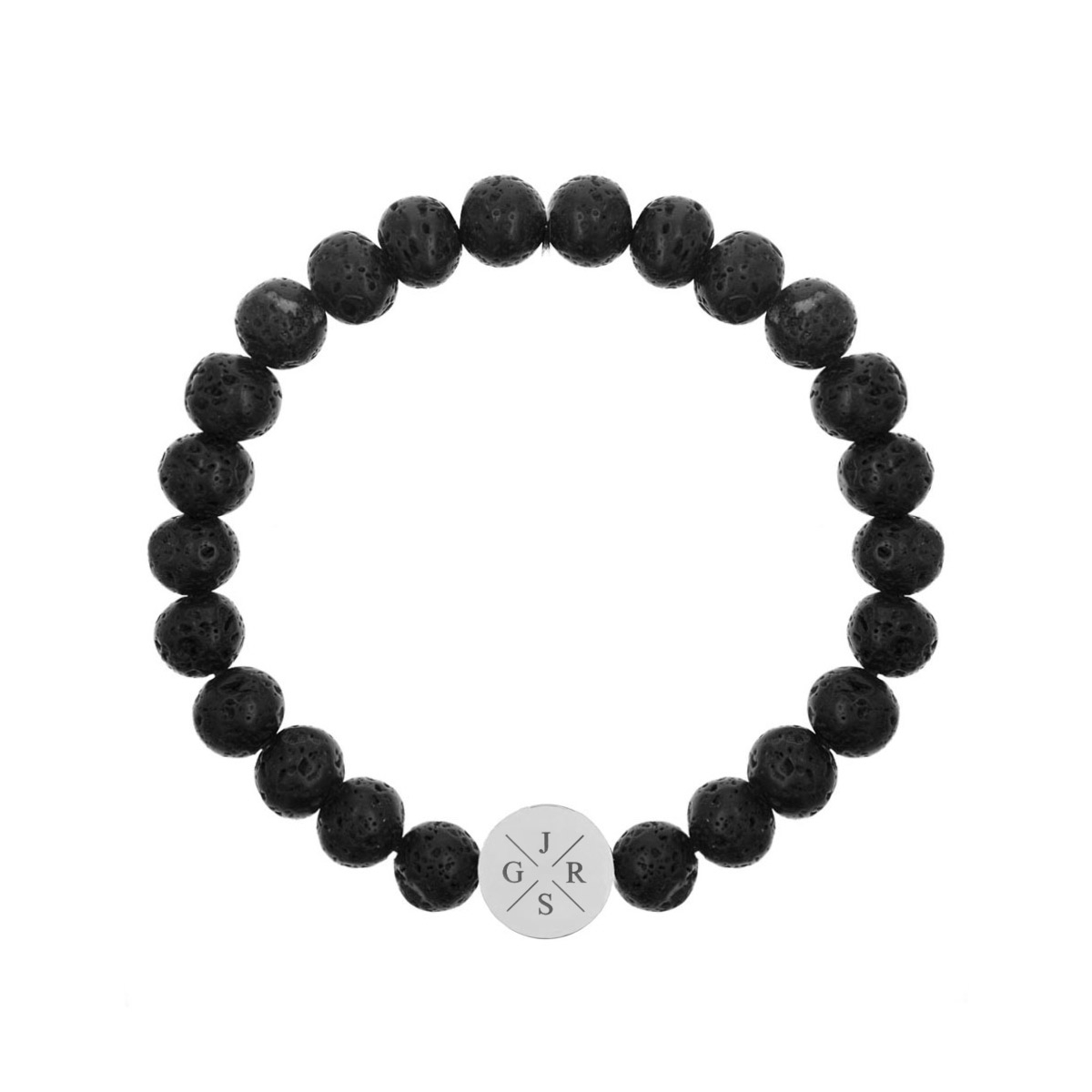 Heren armband 4 initialen