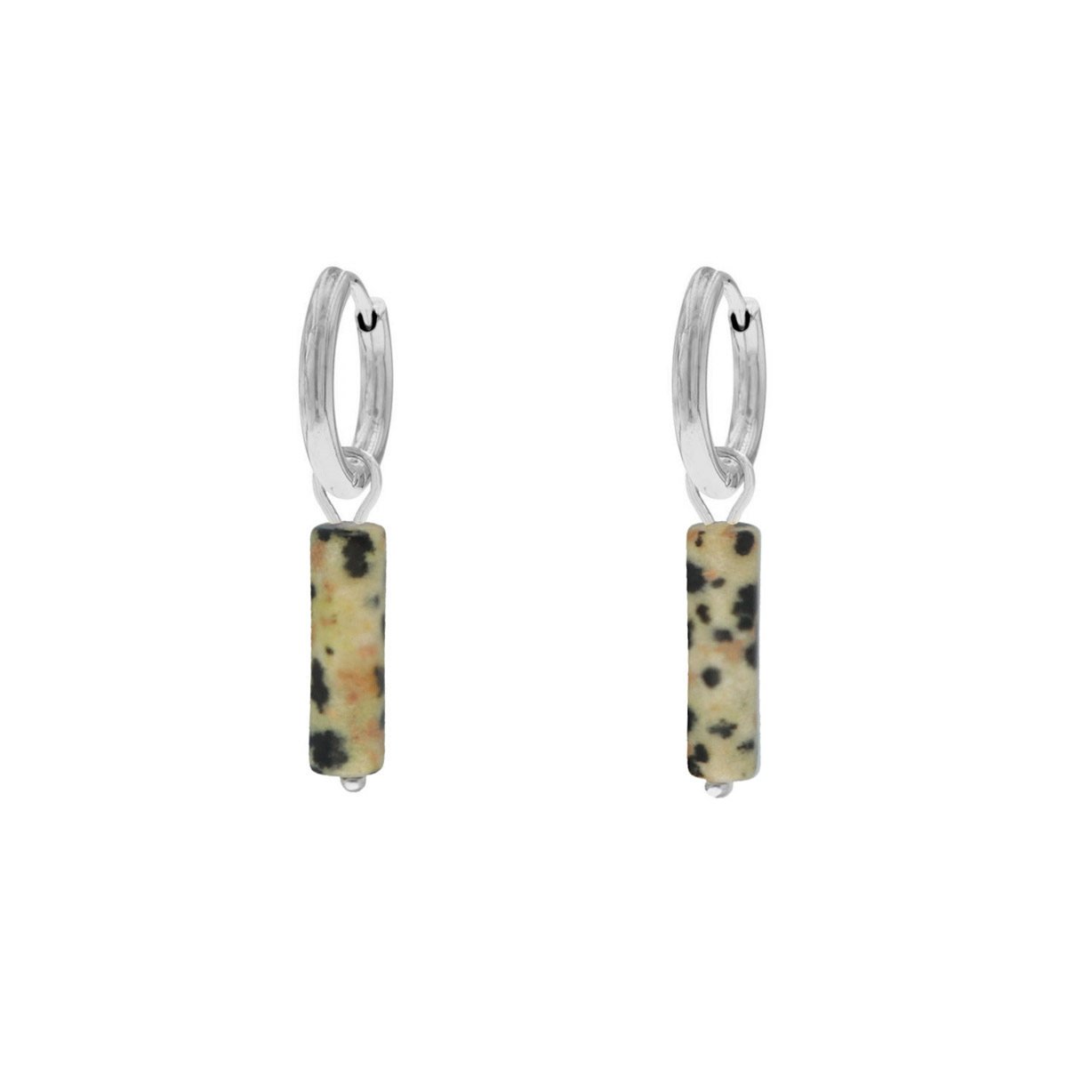 Oorbellen leopard steentje