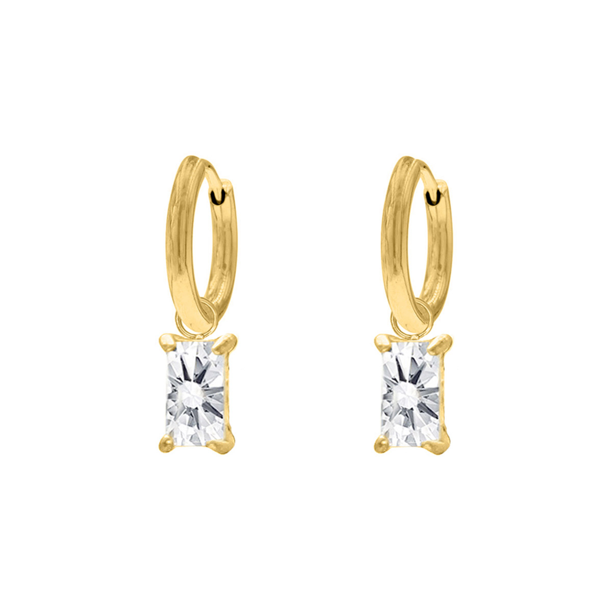 Special gift earrings goldplated