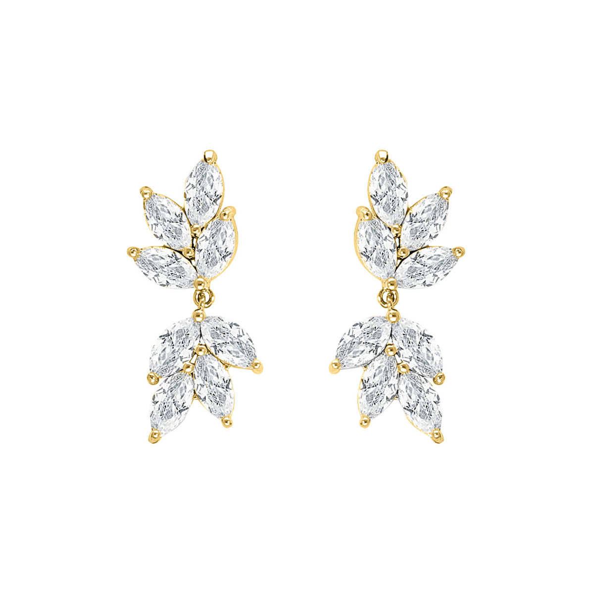 Bridal Oorbellen Goudkleurig