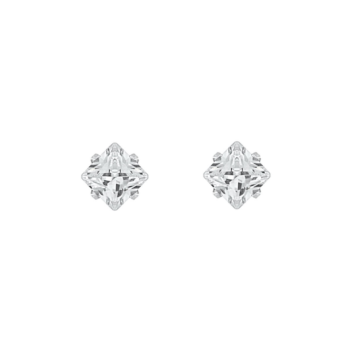 Oorknopjes Sparkle Zilver