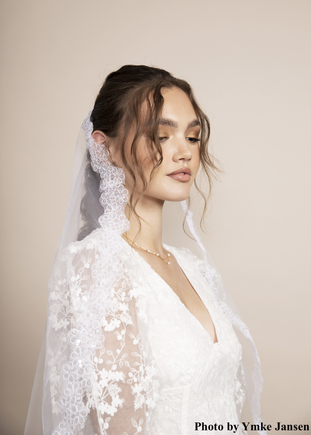 Parelketting Belle Verguld