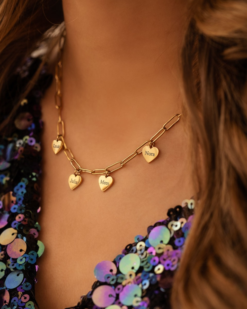 Hartjes ketting 4 graveringen