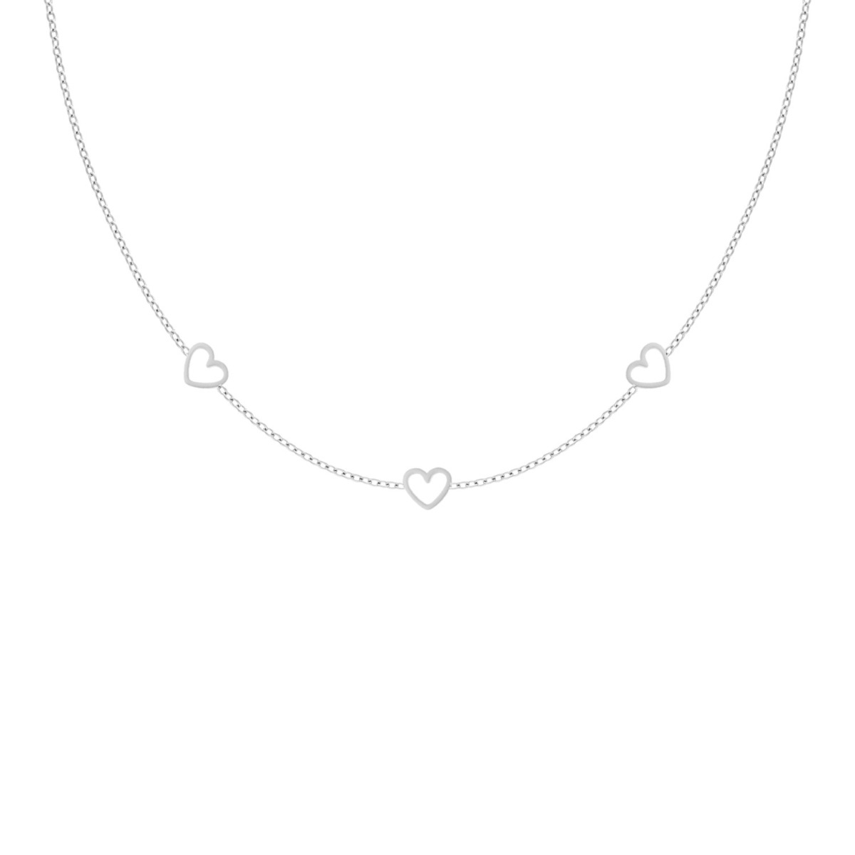 Ketting met 3 hartjes