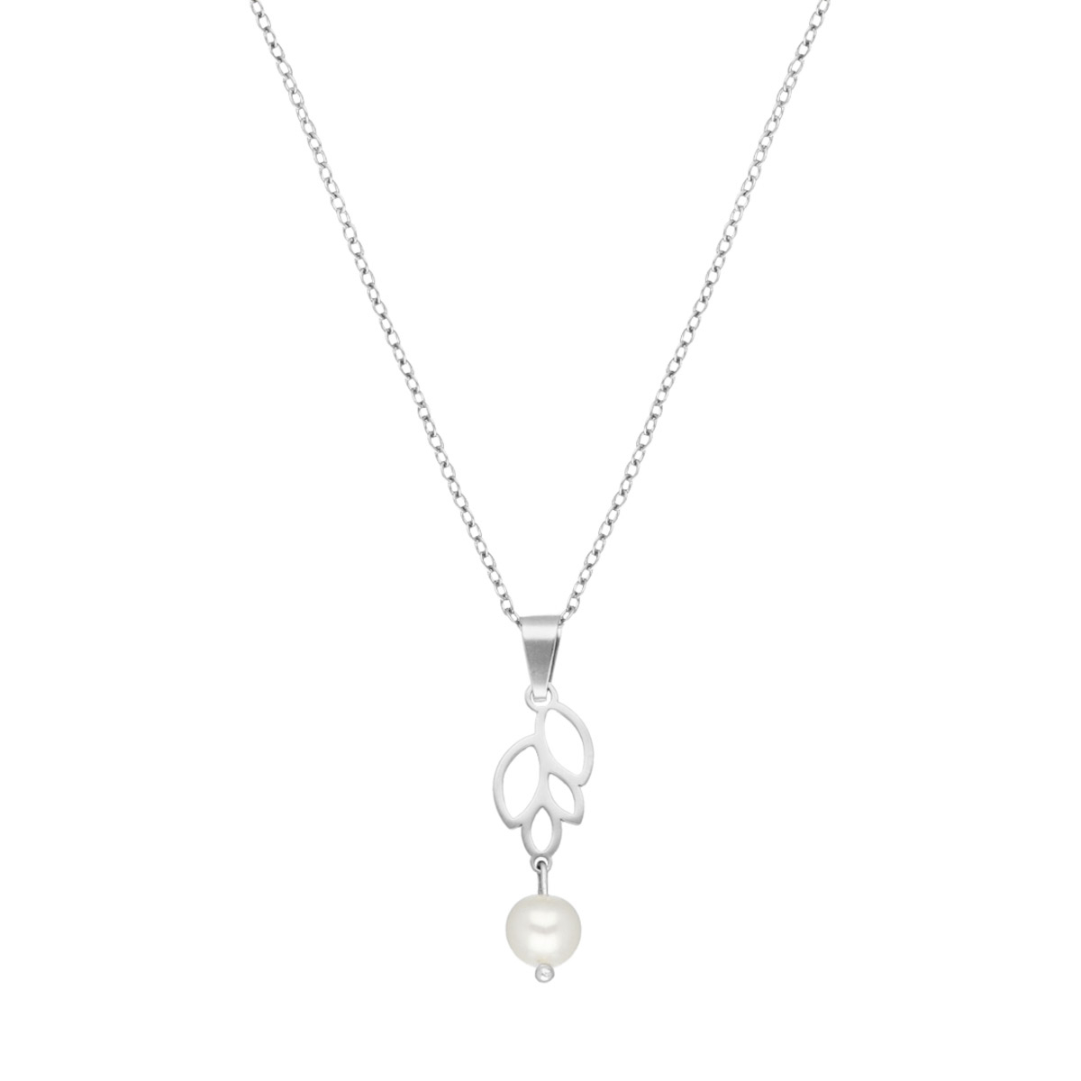 Parelketting boho bride zilverkleurig
