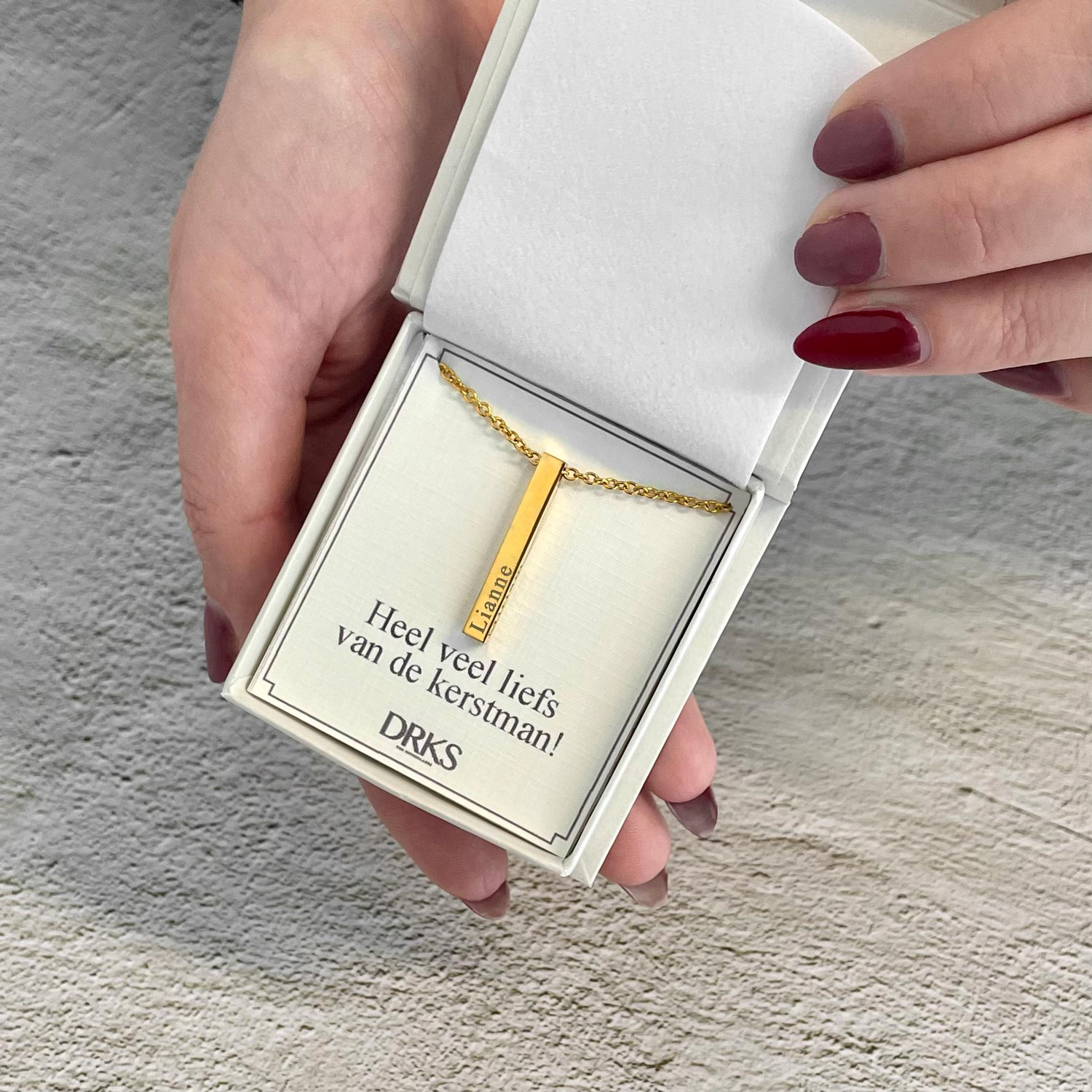 Naam ketting Goud Kleurig