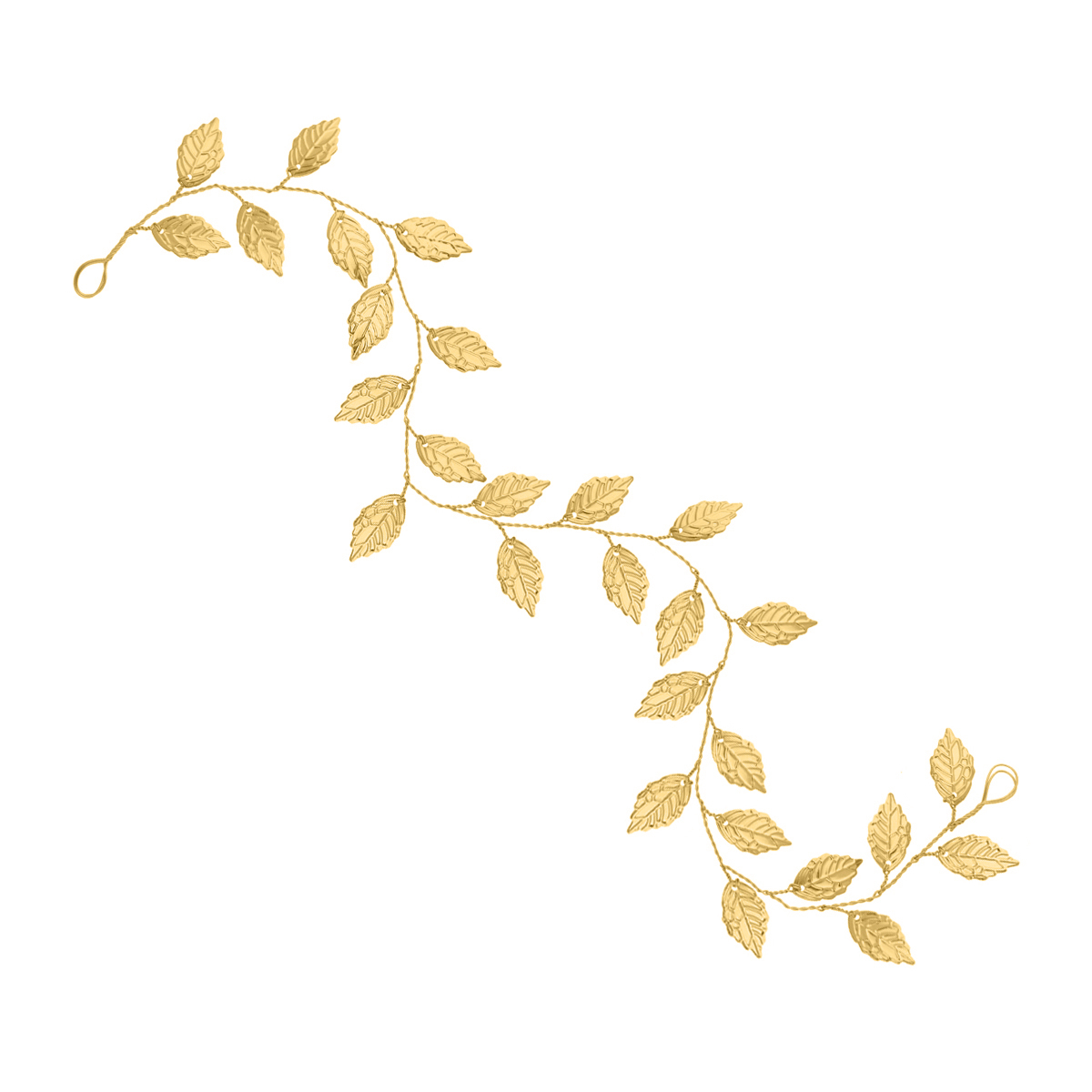 Hairvine boho leaves goudkleurig