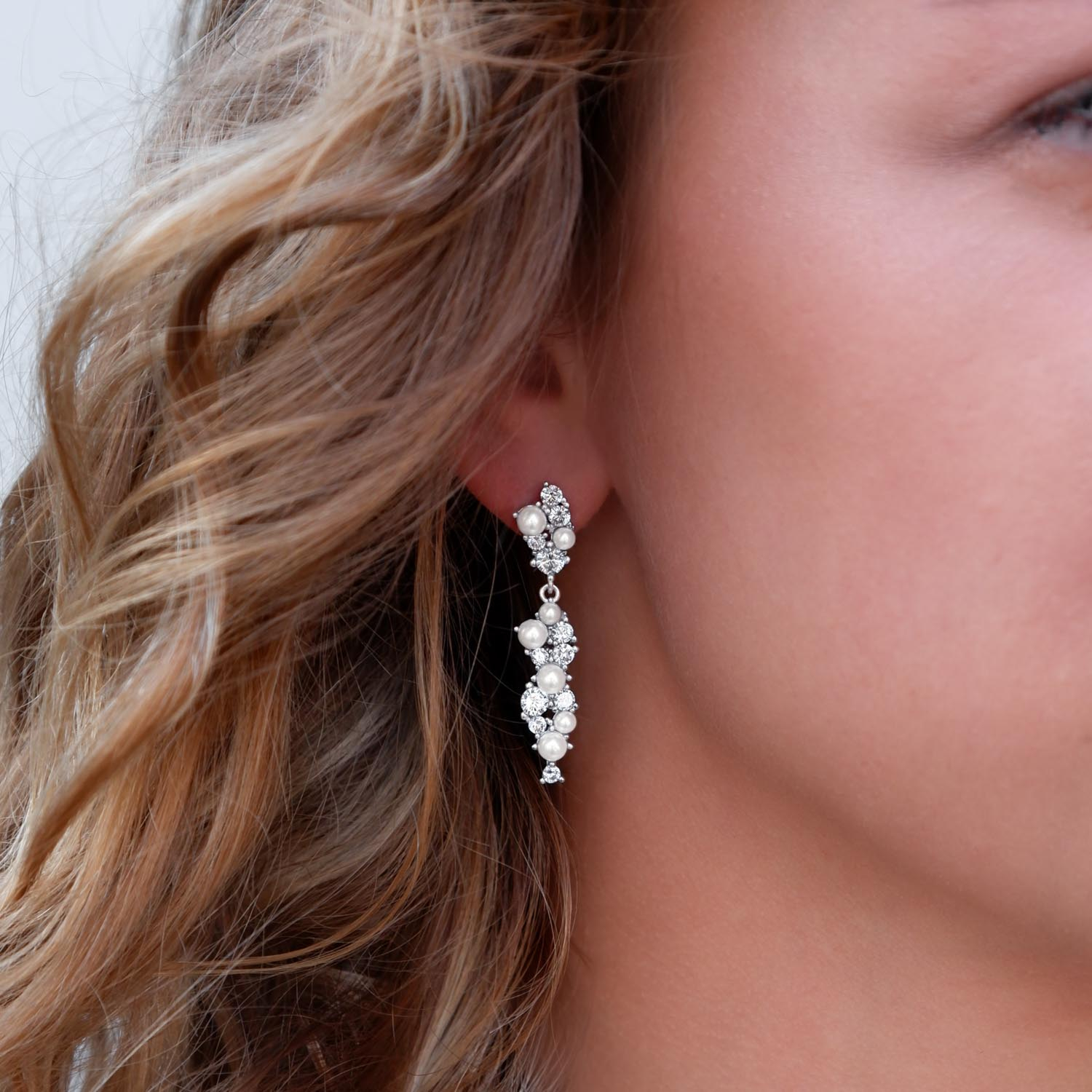 Bruidssieraden set sparkle & pearl