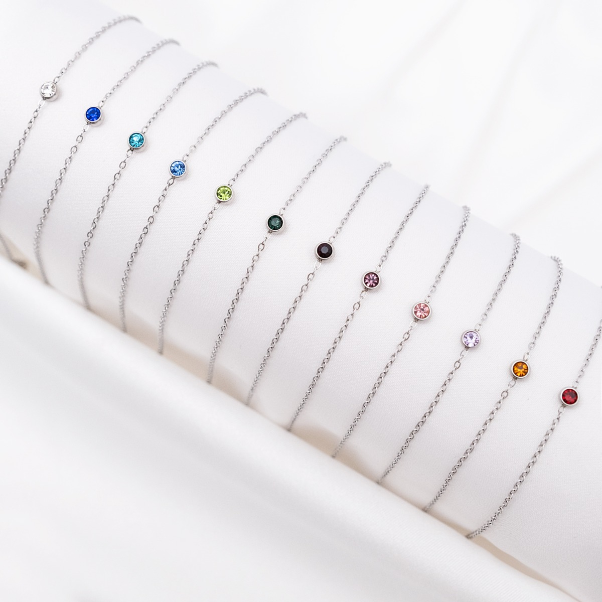 Geboortesteen Armband