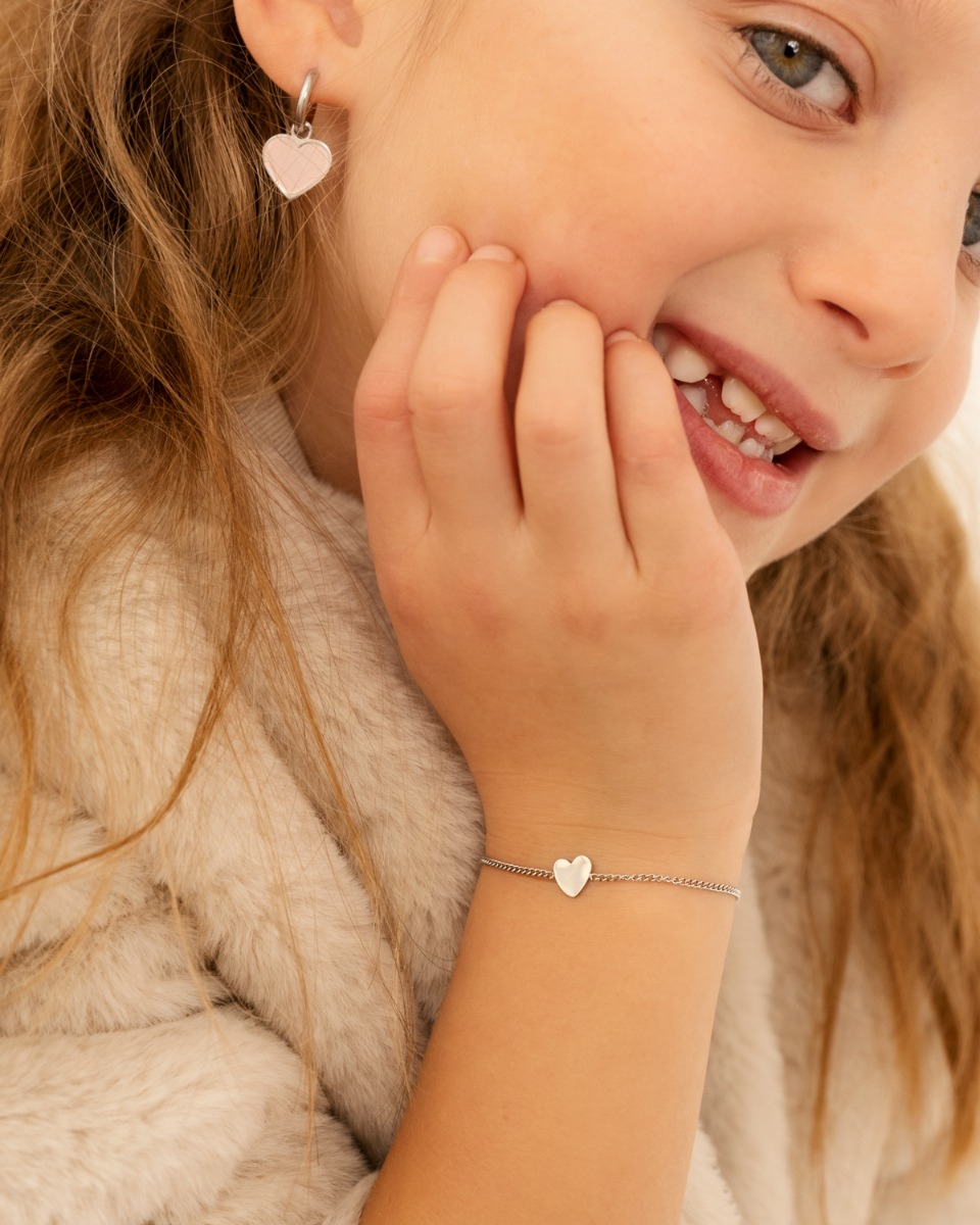 Moeder & dochter armband heart