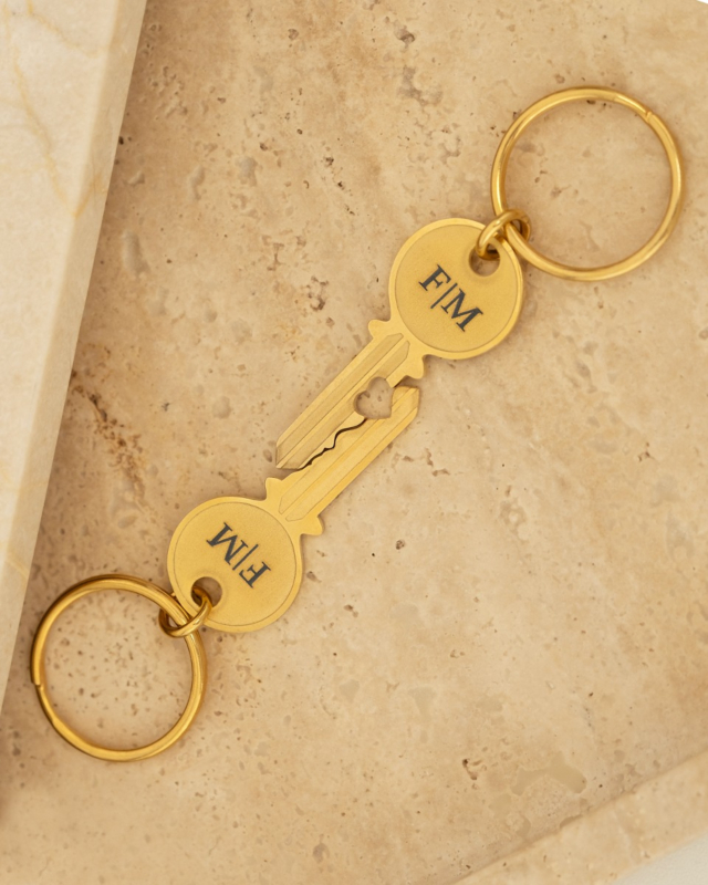 Gouden sleutelhangers shoppen