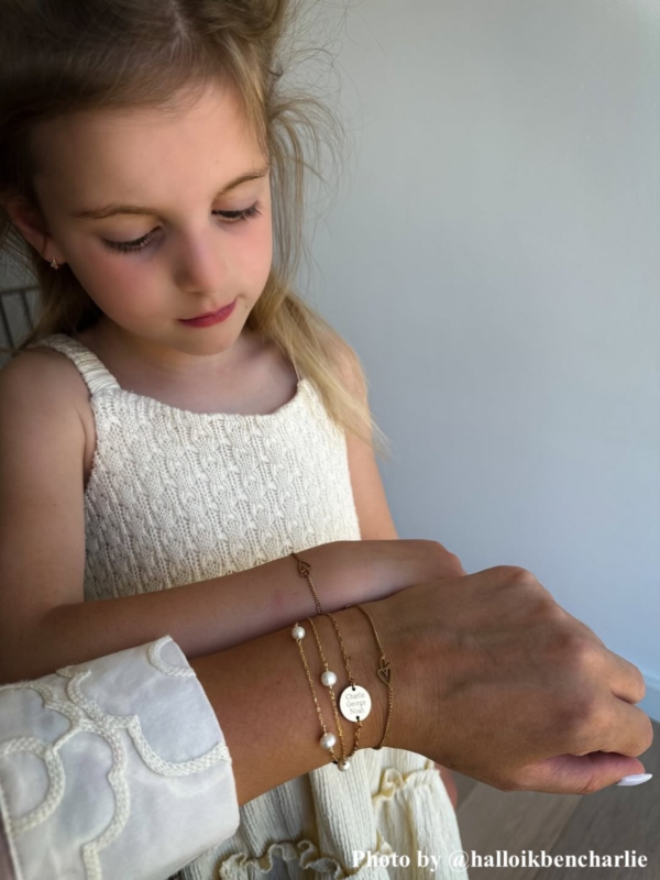 Armbanden set hartjes