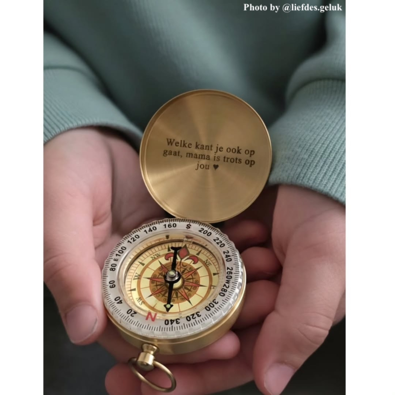 kompas graveerbaar kindje