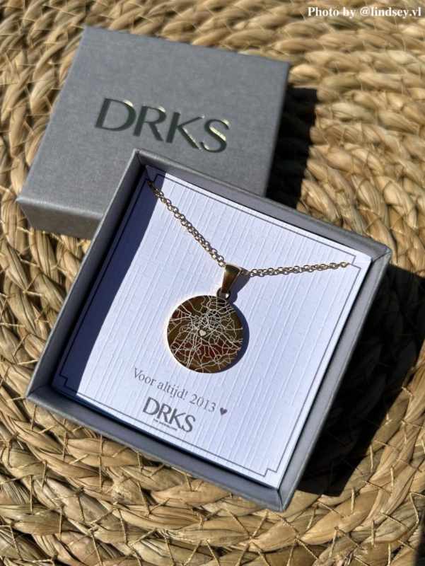 Influencerfoto met where we met ketting